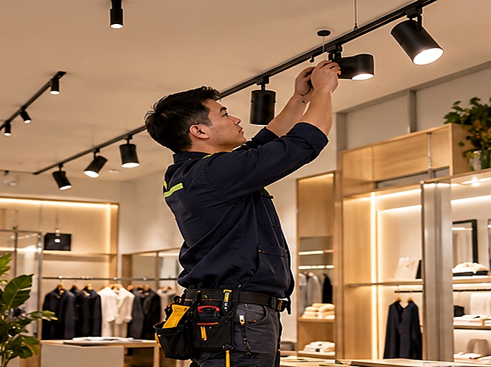 Commercial electrical installation
