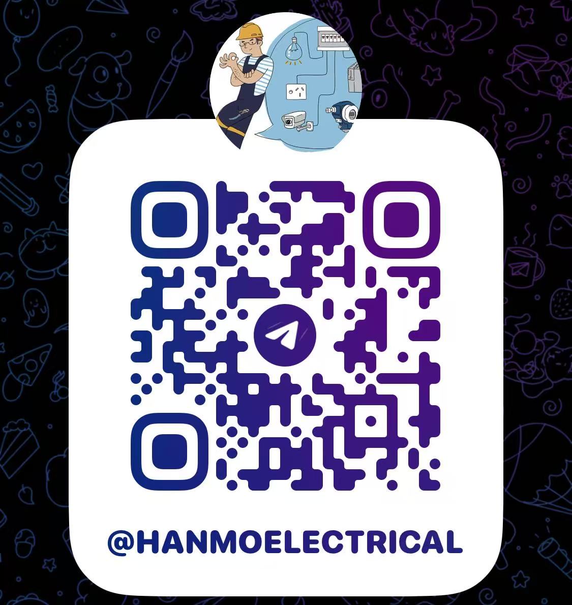 Hanmo Electrical Telegram QR code